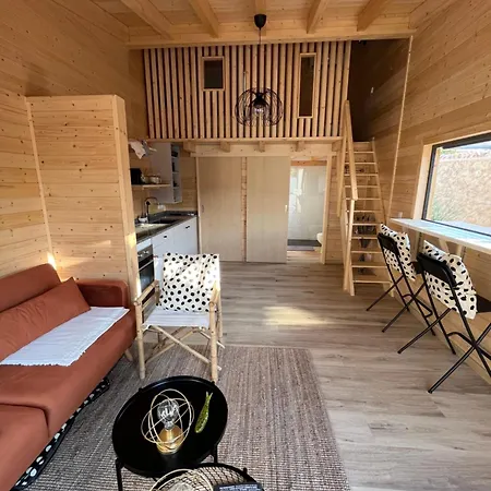 Wood11 - Charming Tinyhouse In A Lovely Garden * Santa Bárbara de Nexe