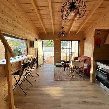 Wood11 - Charming Tinyhouse In A Lovely Garden Santa Bárbara de Nexe