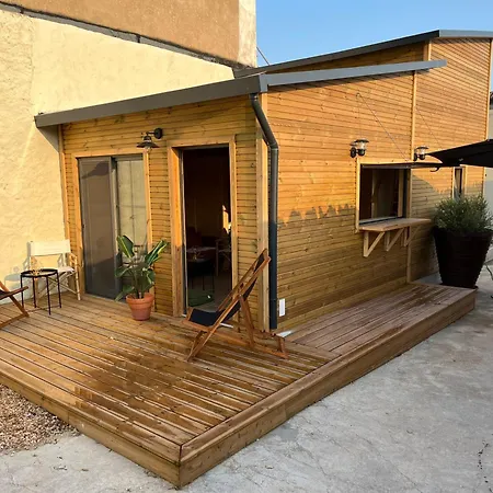 Wood11 - Charming Tinyhouse In A Lovely Garden 펜션 Santa Bárbara de Nexe