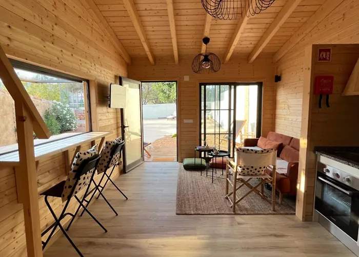 Wood11 - Charming Tinyhouse In A Lovely Garden Santa Bárbara de Nexe